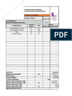 Formato Receta Estandar Cocada