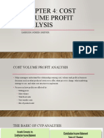 Chapter 4: Cost Volume Profit Analysis: Garrison, Noreen, Brewer