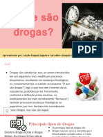 O que são drogas: classificação e efeitos