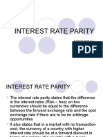 Interest Rate Parity