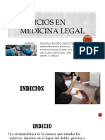 Indicios en Medicina Legal Manchas, Liquido Espermatico y Pelos