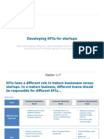 KPI For Startup