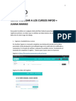 Como Ingresar A Los Cursos Infod 1