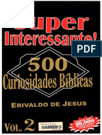 500 Curiosidades Biblicas Vol.2 - Pr. Erivaldo de Jesus