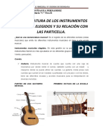 NOMENCLATURA DE LOS INSTRUMENTOS MUSICALES ELEGIDOS Y SU RELACIÓN CON LAS PARTICELLA SEGUNDO DE SECUNDARIA - copia