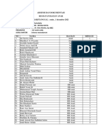 Absensi Dan Dokumentasi Anak 1-11 - 2021