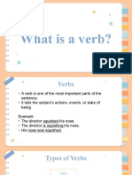 What Is A Verb?