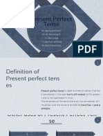 Present Perfect Tense Summary