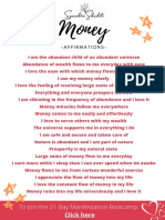 Money Affirmation List