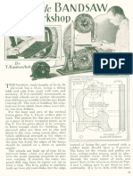 Bandsaw Plans