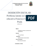 Desercion Escolar PEC