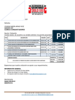Cotización Clínica Conquistadores 20211104