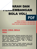 Sejarah Bola Voli