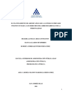 Los Derechos Del Libre Desarrollo de La Personalidad y La Prohibición de La Trata de Seres Humanos en Todas Sus Formas