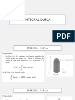 Integral Dupla