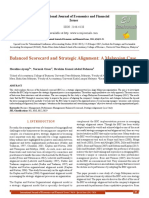 Balanced Scorecard and Strategic Alignment: A Malaysian Case