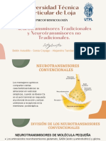 Neurotransmisores Tradicionales y Neurotransmisores No Tradicionales.