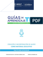 GuiaIncorporacionTIC Audio