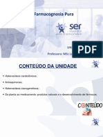 Farmacognosia Pura -  profª Laisla Rangel Peixoto - 4 webconferência - Mód B 