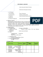 Dokter Spesialis Bedah Pertama (RSUD RBC)