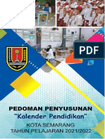 Kalender Pendidikan Kota Semarang Tahun Pelajaran 20212022