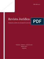 Revista Jurídica Universidad Austral - Vol. 1 Núm. 1 (2020)