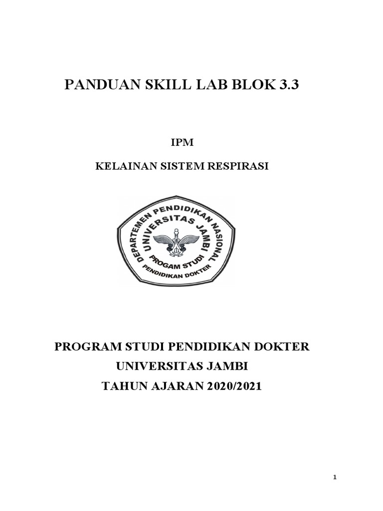 SL Ipm Respirasi Mahasiswa 2021 | PDF