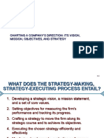 Charting A Company'S Direction: Its Vision, Mission, Objectives, and Strategy