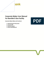 Corporate Maker User Manual for E-Gov