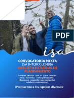 Convocatoria Mixta Analista Estudios de Planeamiento