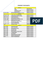 Roundown Acara Jogja