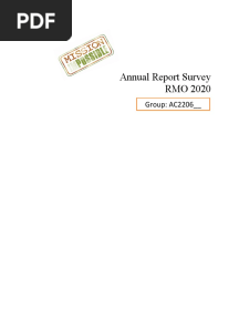 CRG 650 - Annual Report