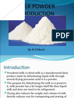 Milk Powder Production: by N.Chikuni