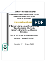 2° Conversatorio Sobre Energía, Retos y Oportunidades, México