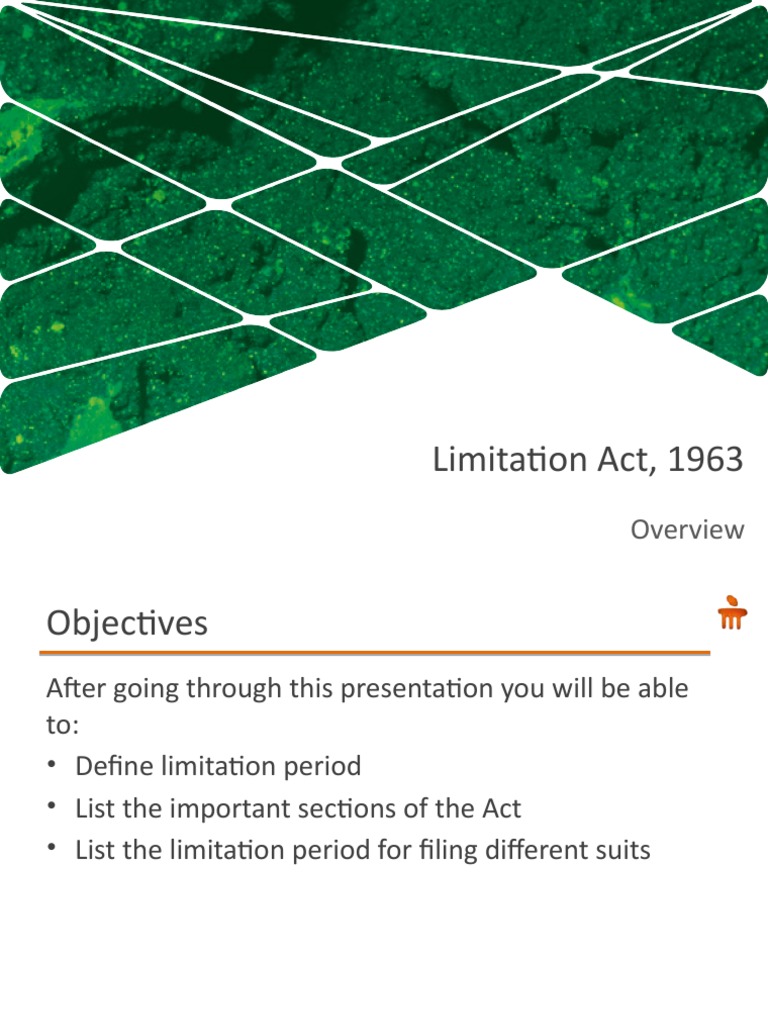 The Law of Limitation Act 1963 PDF Statute Of Limitations Lawsuit