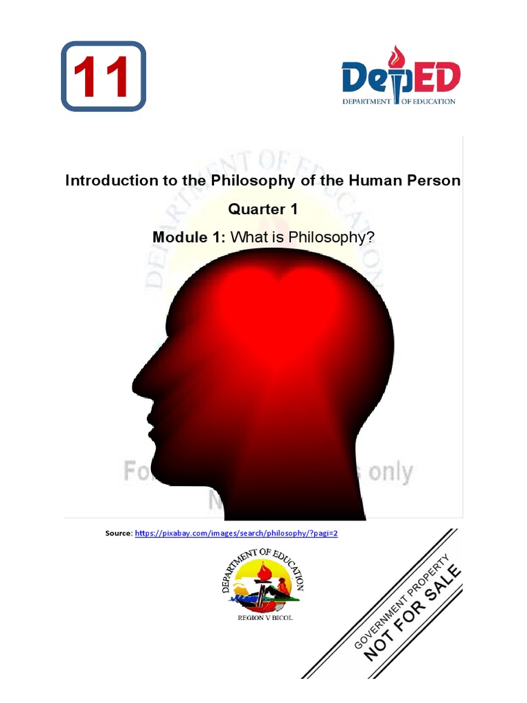 Intro To The Philo of The HP Module 1 Q1 | PDF