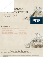 Nilai Norma Dan Konstitusi UUD 1945