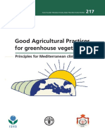 Good Agricultural Practices For Greenhouse Vegetable Crops: Principles For Mediterranean Climate Areas