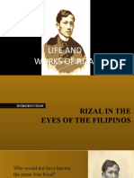 Life and Works of Rizal