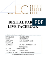 Digital Party 2018 Form