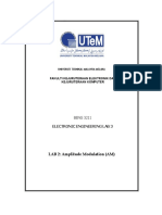 Lab 2 Amplitude Modulation