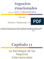 Cap 11 - La Estrategia de Los Negocios Internacionales