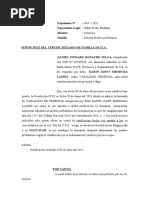 Solicito Medios Probatorios de La Demanda