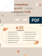 Komunikasi Terapeutik Dengan Gangguan Fisik