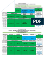 Class Program Science, Technology and Engineering (Ste) Curriculum Grade 10 Harmony (Set B) (First Distribution)