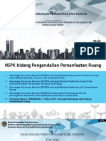 Materi NSPK Pengendalian Pemanfaatan Ruang