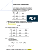 Ejercicios - Formulación