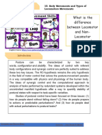 What Is The Difference Between Locomotor and Non-Locomotor Movements?