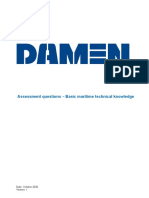 Damen Assessments DWIR Training 20201030