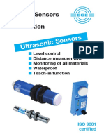 EGE Ultasonic Sensors